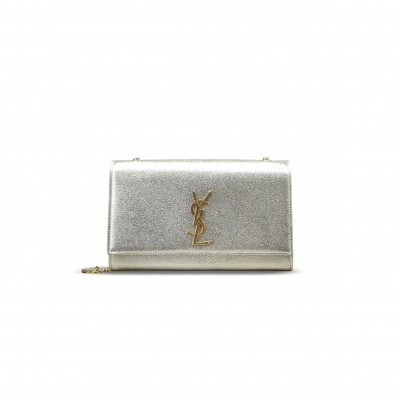 YSL KATE MEDIUM GOLD 364021 (24*14.5*5cm)